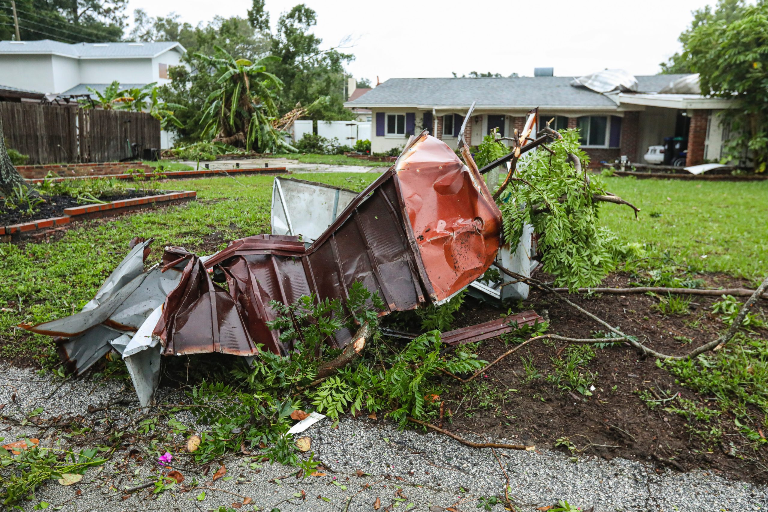 after the disaster