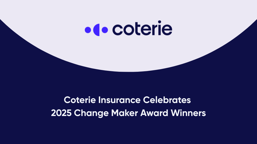 Coterie 2025 Change Maker Award Winners